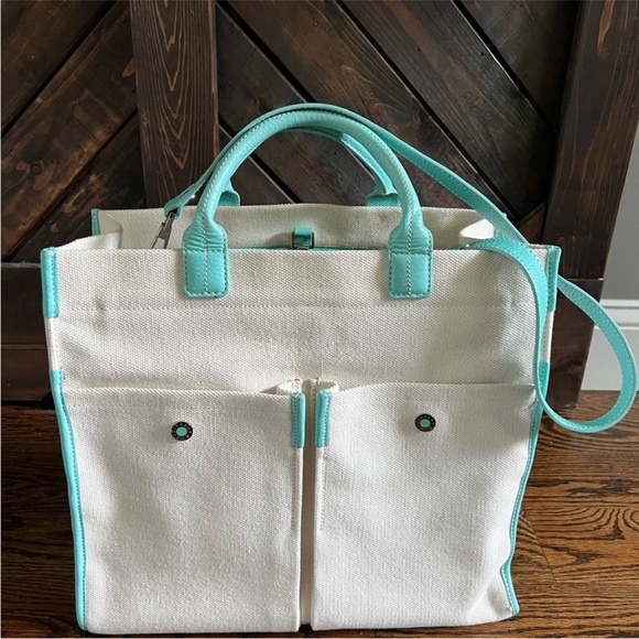 Authentic Vintage Tiffany & Co Canvas Tote - Picture 4 of 7